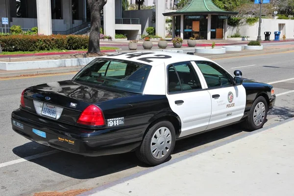 Policía de Los Ángeles coche — Foto de Stock