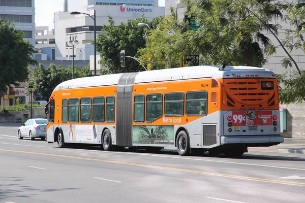 Ônibus da cidade de Los Angeles — Fotografia de Stock