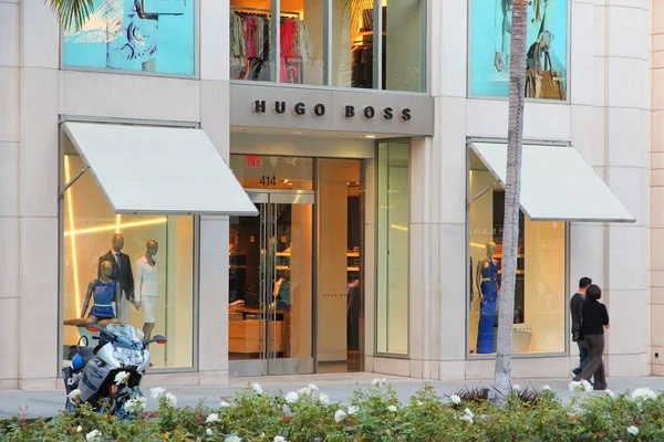 Hugo Boss Beverly Hills — Stock Photo, Image