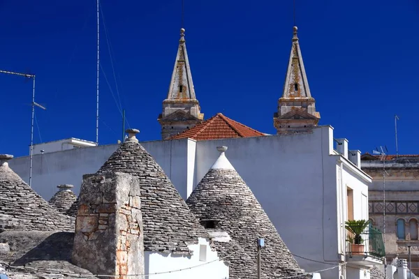 Alberobello, Włochy — Zdjęcie stockowe