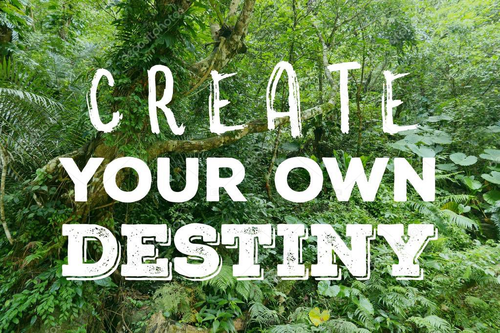 Create your destiny