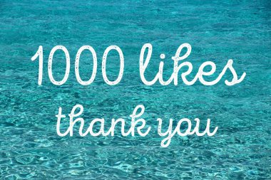 1000 beğeni