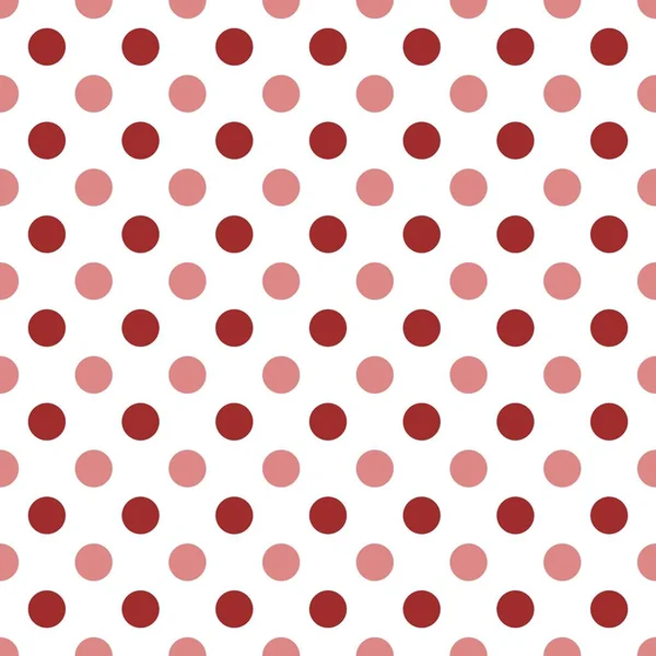 Red polka dots — Stock Vector