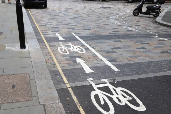 Trasa rowerowa w Londynie — Zdjęcie stockowe