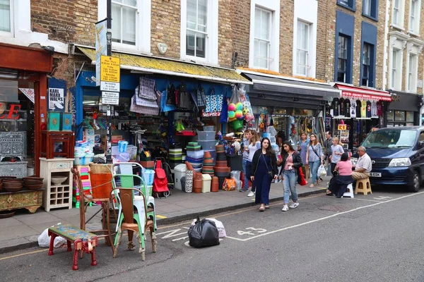 Dzielnicy Notting hill, Londyn — Zdjęcie stockowe