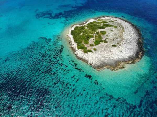 クロアチア空撮 — ストック写真