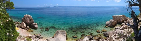 Panorámica de la costa de Dalmacia — Foto de Stock