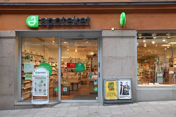 Stockholmer Apotheke — Stockfoto