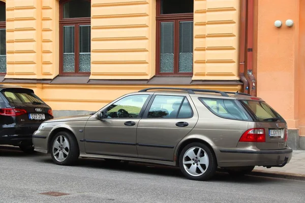 Carro saab — Fotografia de Stock