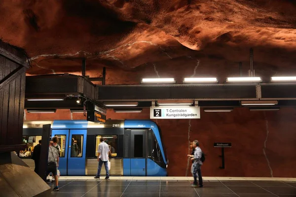 Metro van Stockholm — Stockfoto