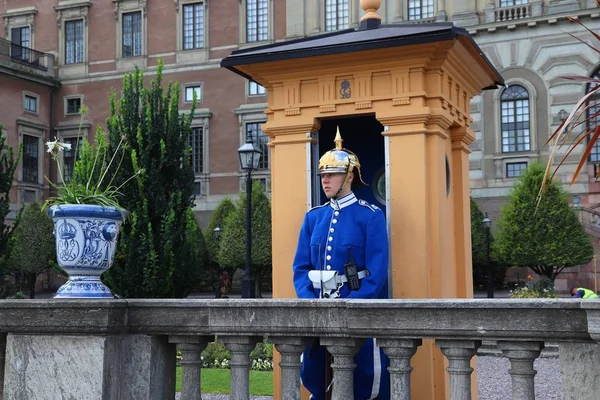Royal Guard, Stockholm — Stock Photo, Image