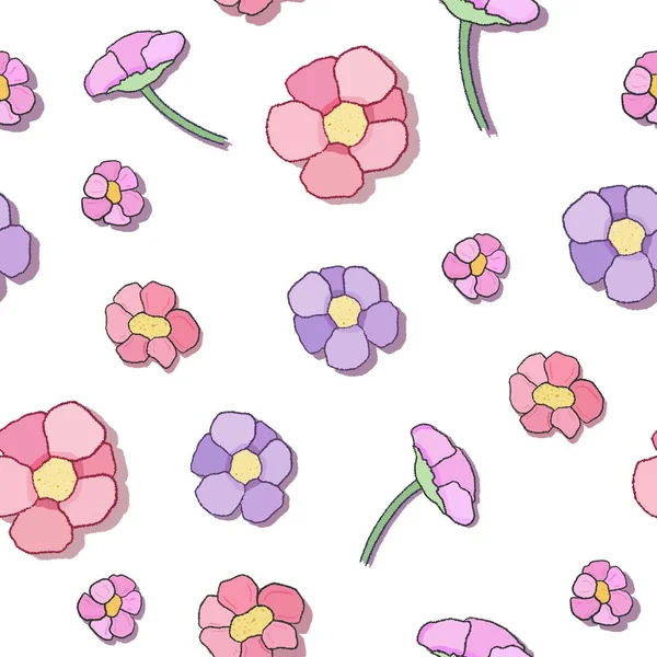 Floral mode patroon — Stockvector