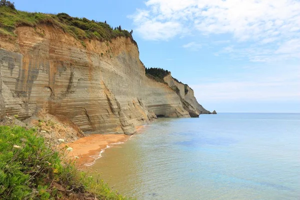 Isla griega - Corfú paisaje — Foto de Stock