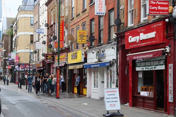 Ruelle de brique de Londres — Photo