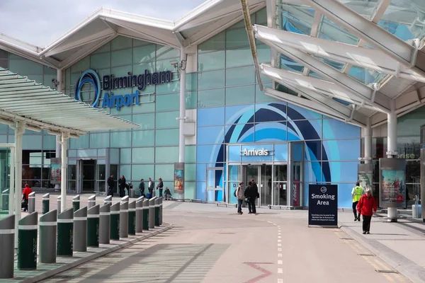 Aeroporto de Birmingham Reino Unido — Fotografia de Stock