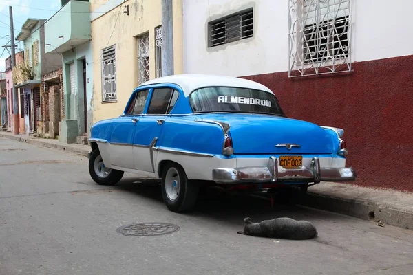 Stary samochód Kuba — Zdjęcie stockowe