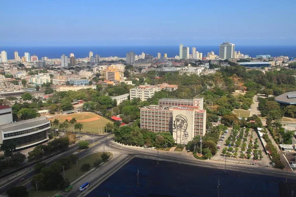 Luchtfoto van Havana — Stockfoto