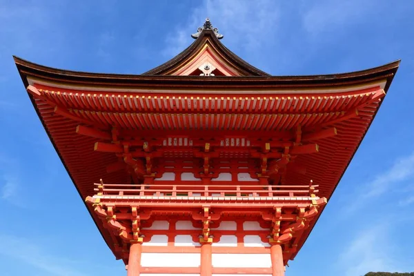 Kyoto temple gate — Stock Photo, Image