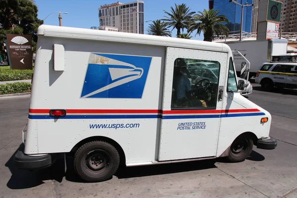 US Postal van — Stockfoto