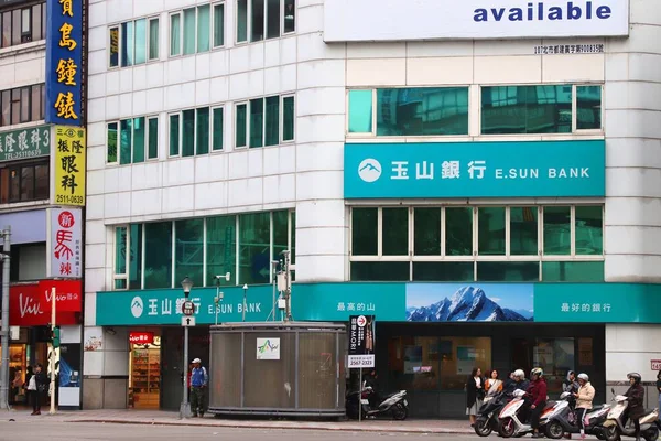 Banco E.Sun, Taipei — Fotografia de Stock
