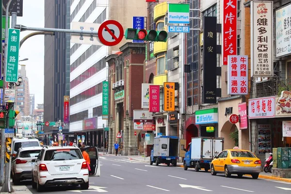 Taipei vista a la calle — Foto de Stock