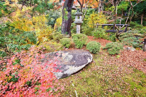 Japanese garden autumn — Stock Photo, Image