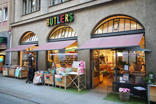 Compras en Leipzig — Foto de Stock