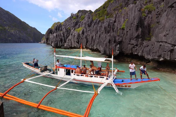 Philippines boat tour — Stock Photo, Image