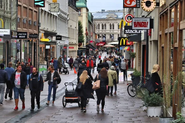 Einkaufen in Schweden — Stockfoto