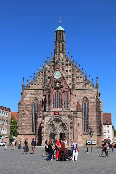 Nürnberg hauptmarkt — Stockfoto