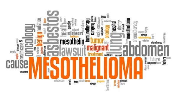 Mesothelioma cancer — Stock Photo, Image