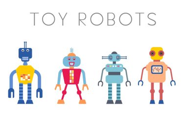 Oyuncak robot seti