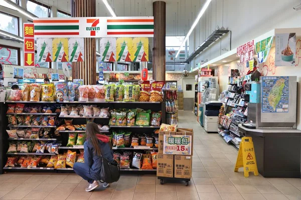 7-Eleven Taiwan — Stock Photo, Image