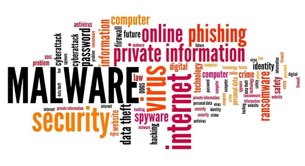 Malware hacking — Stock Photo, Image