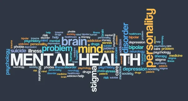 Mental health sign — Stock Photo, Image