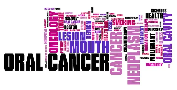 Oral cancer — Stock Photo, Image