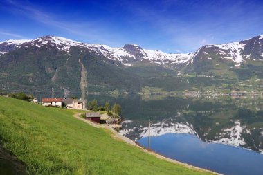 Norveç sabah manzarası