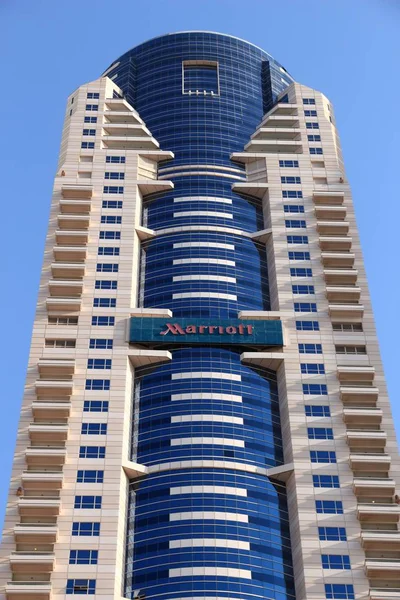 Marriott Hotel Dubaj — Zdjęcie stockowe