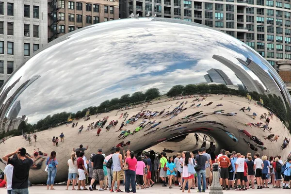 Cloud Gate, Чикаго — стоковое фото