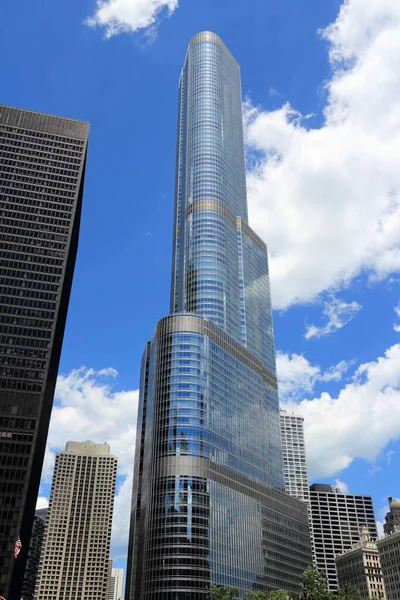 Chicago Trump Tower — Stok fotoğraf