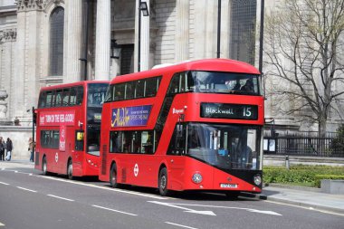 Londra otobüsleri için taşıma