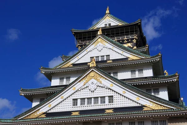 Japanese Castle - Osaka — Stock Photo, Image