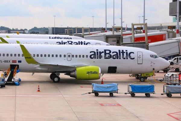 Air Baltic airline — Stock fotografie