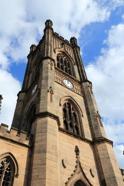 Liverpool Bombed-out igreja — Fotografia de Stock