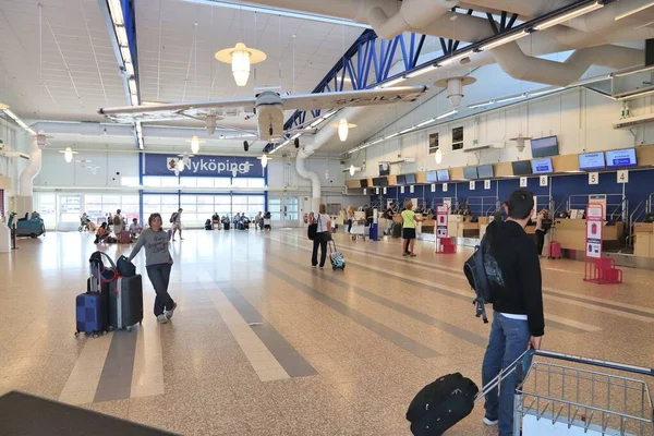 Aeroporto de Estocolmo Skavsta — Fotografia de Stock