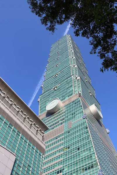 Taipei 101 kantoorgebouw — Stockfoto