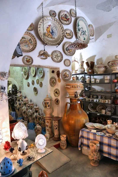 Italian ceramics handicraft — Stock Photo, Image
