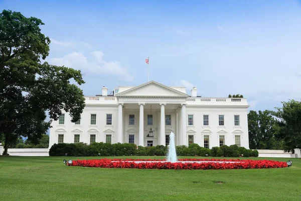 Maison Blanche Washington Repère National Des États Unis — Photo