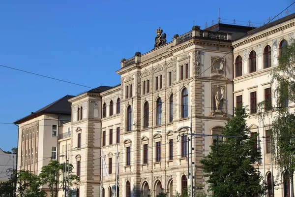 Chemnitz Technische Universität Chemnitz Öffentliche Bildungseinrichtung — Stockfoto