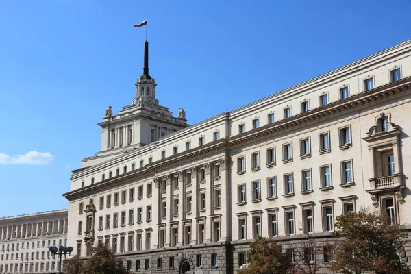 Parlamento Della Bulgaria Edificio Sofia Capitale — Foto Stock